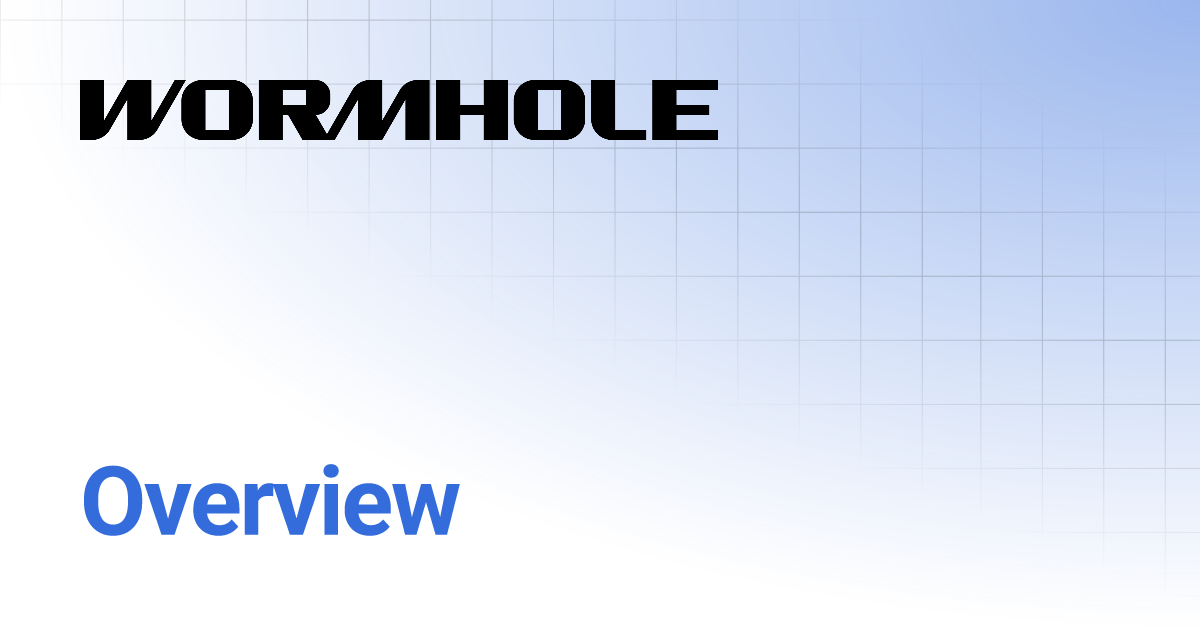 Overview | Wormhole